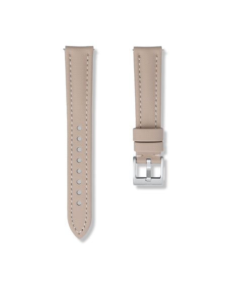 Beige Sailcloth Strap 19mm