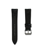 Black Bespoke Stingray Leather Watch Strap 20mm
