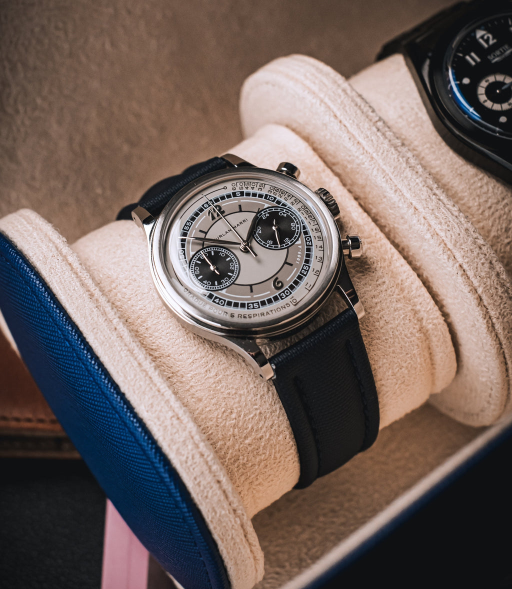 Tuxedo Black Sailcloth Strap 19mm