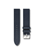 Midnight Blue Saffiano Leather Watch Strap 20mm