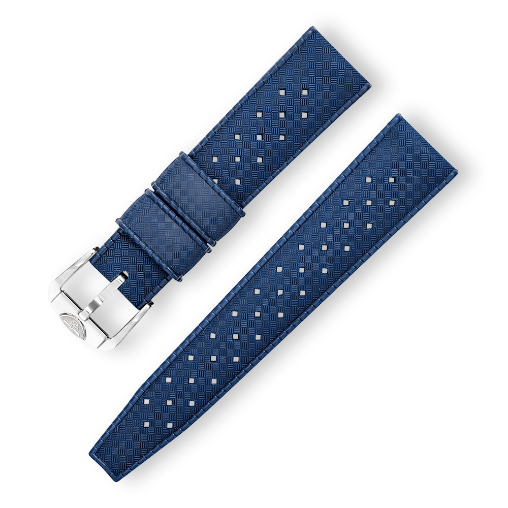 Squale Homage Tropic Rubber Dark Blue 20, Squale ref CINHTRBL20, product image 1