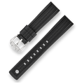 Squale Von Buren Pro Rubber Strap 20, Squale ref CIVO20BK, product image 1
