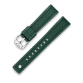 Squale Von Buren Pro Green Rubber Strap 20, Squale ref CIVO20GR, product image 1