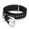 Squale Black Fabric Strap 20, Squale ref CNABK20, product image 1