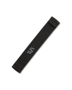 Charcoal Grey Elastic Watch Strap 22mm