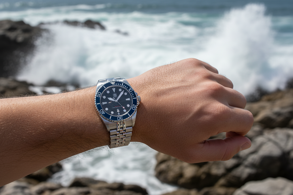 Seafarer 39mm Automatic Dive Watch | La Touraine