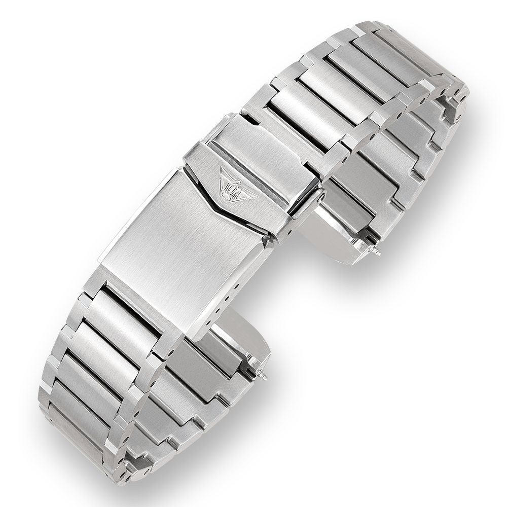 Squale 1521 Bracelet - Brushed & Polished Finish, Squale ref CSSSQ20BX, product image 1