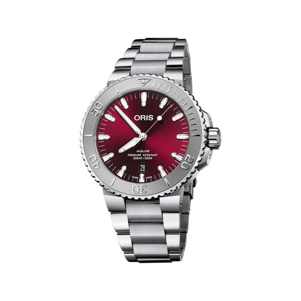 Oris 01 733 7730 4158-07 8 24 05PEB — full watch on square canvas