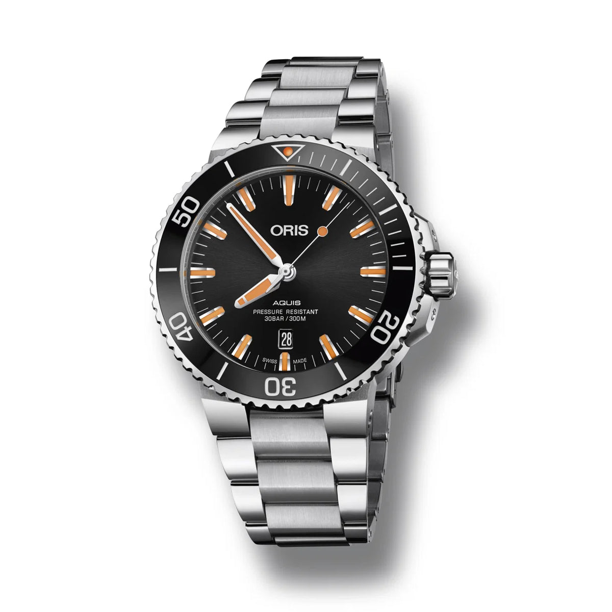 Oris 01 733 7730 4159-07 8 24 05PEB — full watch on square canvas