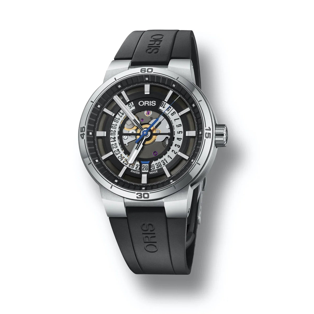 Oris 01 733 7752 4124-07 4 24 06FC — full watch on square canvas