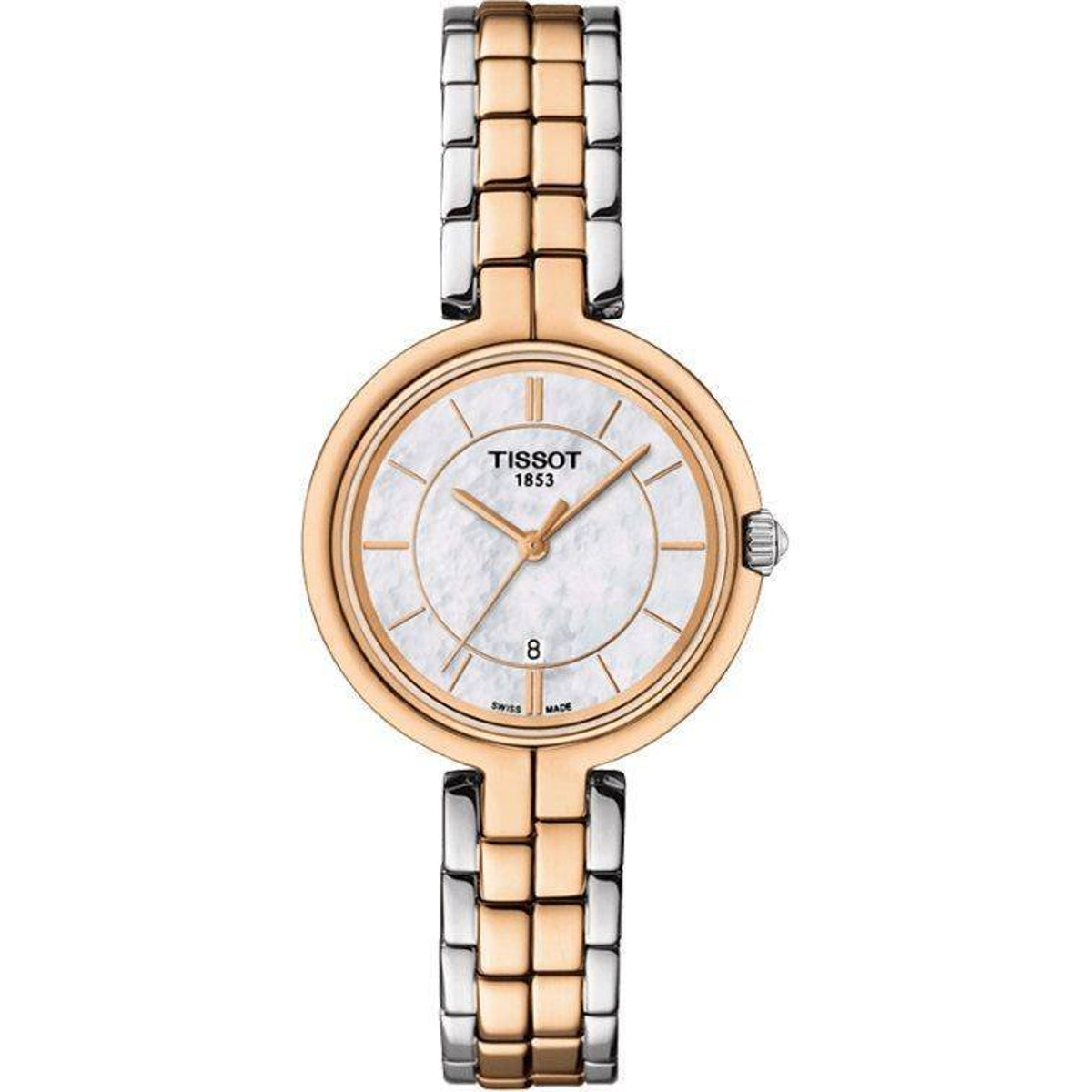 Tissot T094.210.22.111.00 — complete watch on a square background