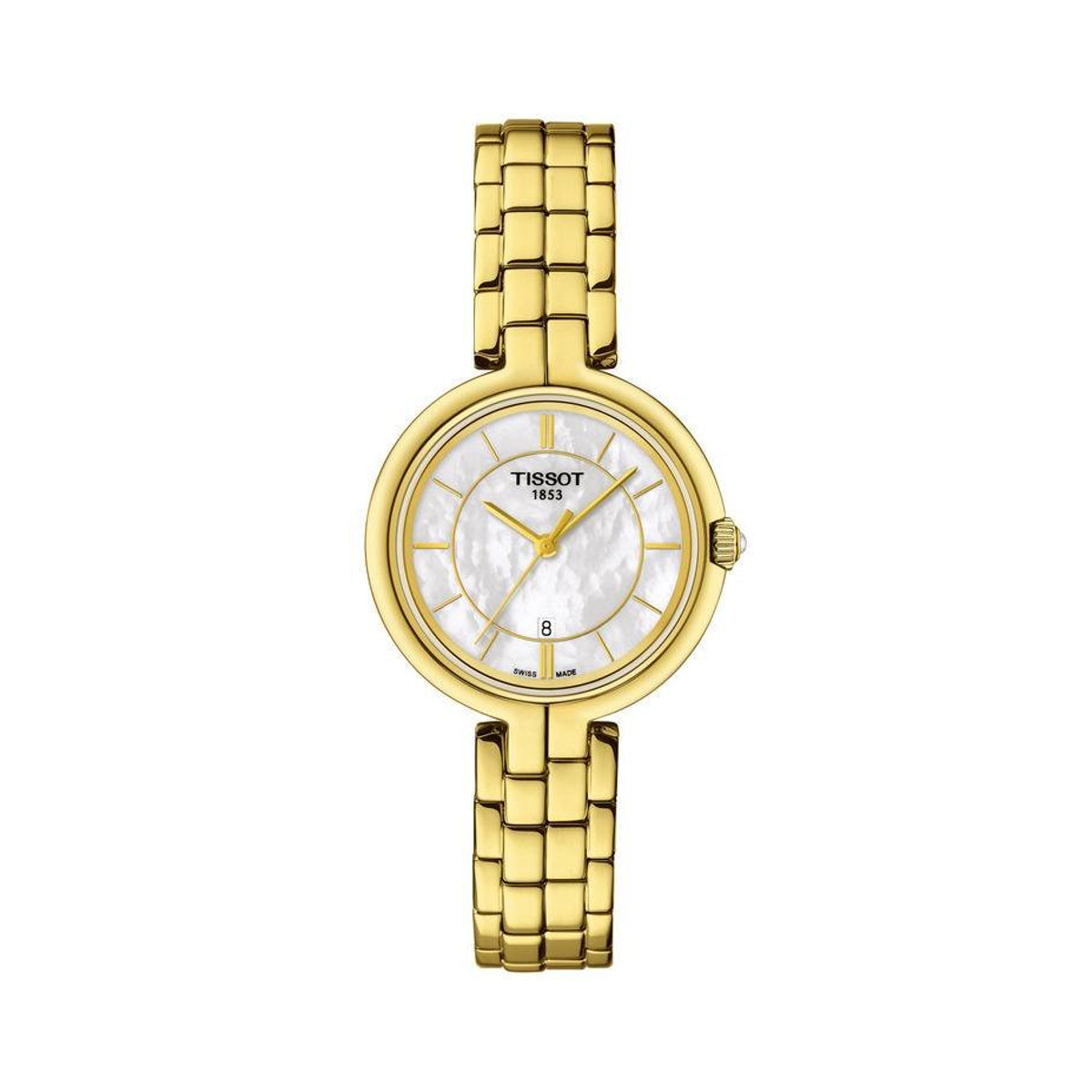 Tissot T094.210.33.111.00 — complete watch on a square background