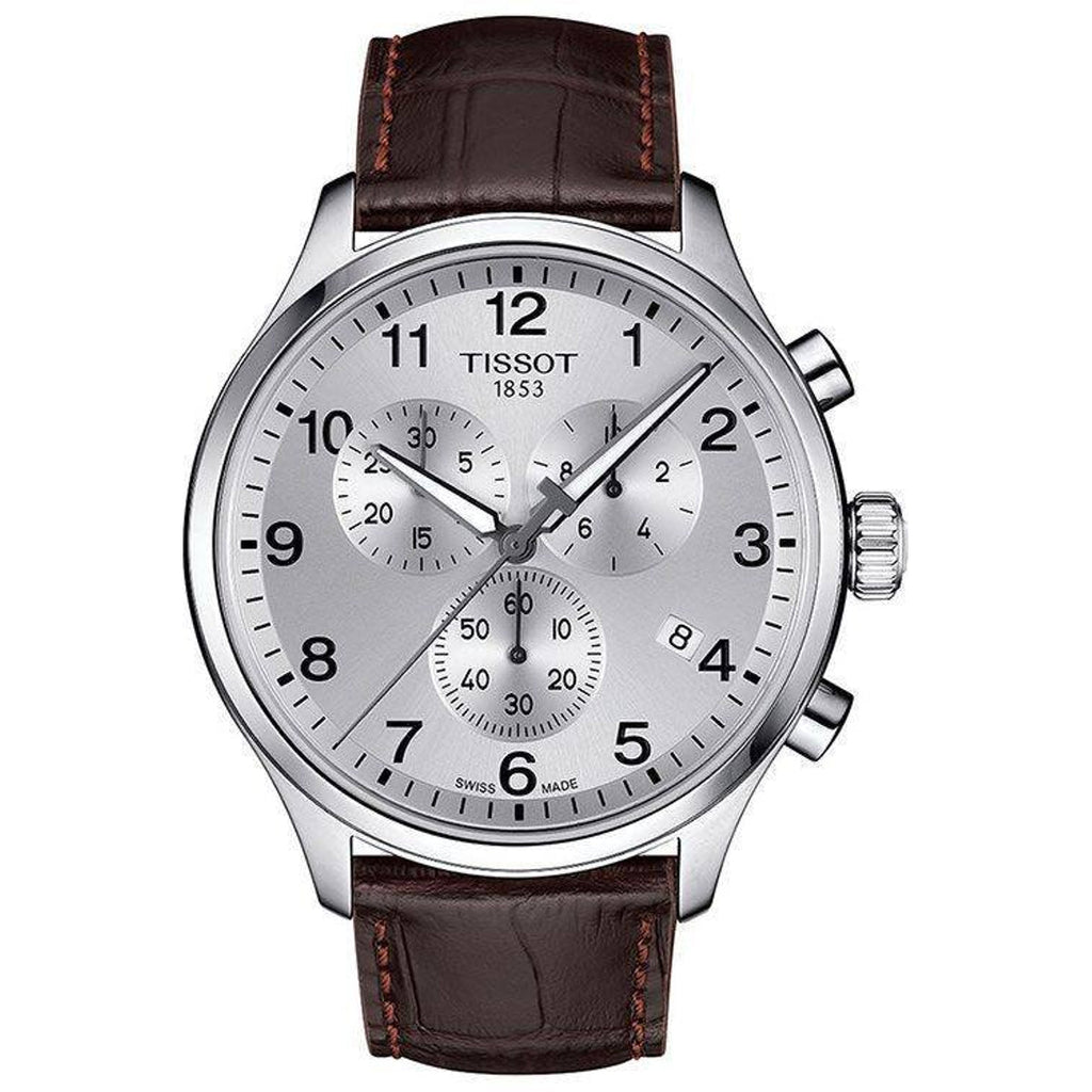 Tissot T116.617.16.037.00 — complete watch on a square background