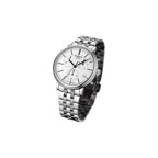 Tissot T122.417.11.011.00 — complete watch on a square background