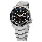 Islander Automatic Dive Watch with Solid-Link Bracelet, AR Sapphire Crystal, and Luminous Ceramic Bezel Insert #ISL-02