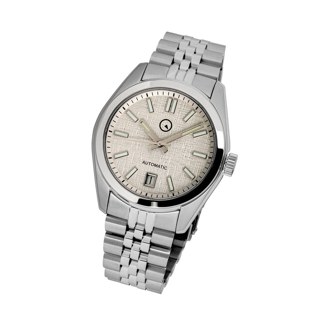 Islander Brookville Hi-Beat Automatic Dress Watch with Linen Dial #ISL-131
