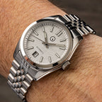 Islander Brookville Hi-Beat Automatic Dress Watch with Linen Dial #ISL-131