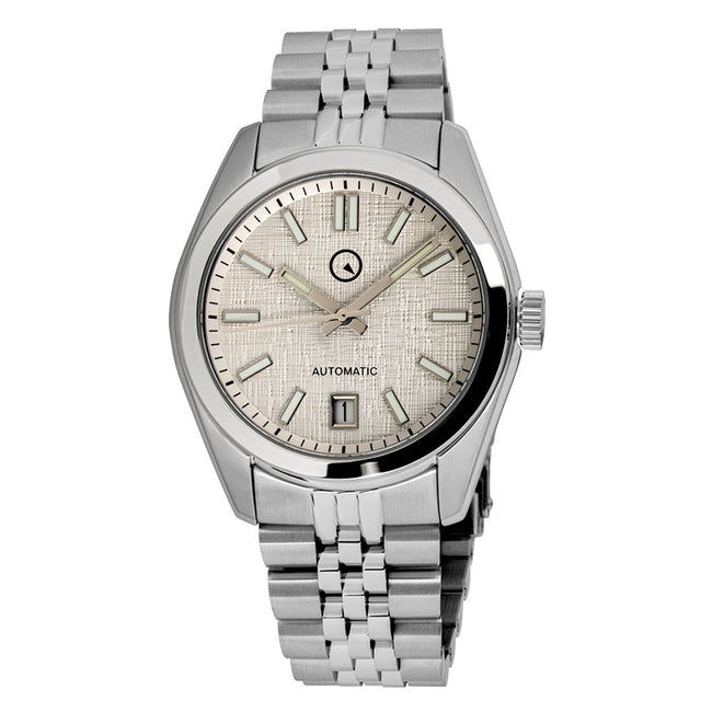 Islander Brookville Hi-Beat Automatic Dress Watch with Linen Dial ISL-131