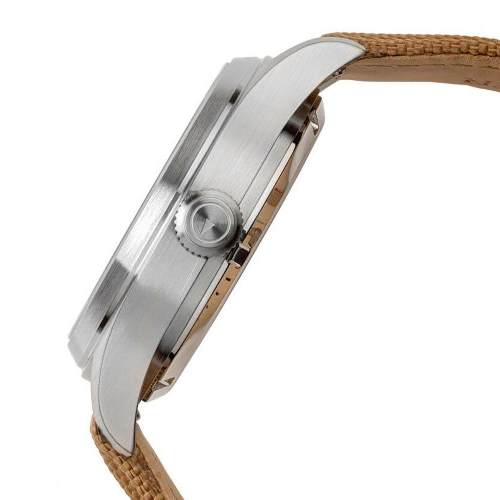 Islander Mitchel "DAY-T" Automatic Field Watch with Champagne Dial and Day-Date Display #ISL-188
