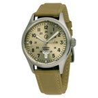 Islander Mitchel "DAY-T" Automatic Field Watch with Champagne Dial and Day-Date Display #ISL-188