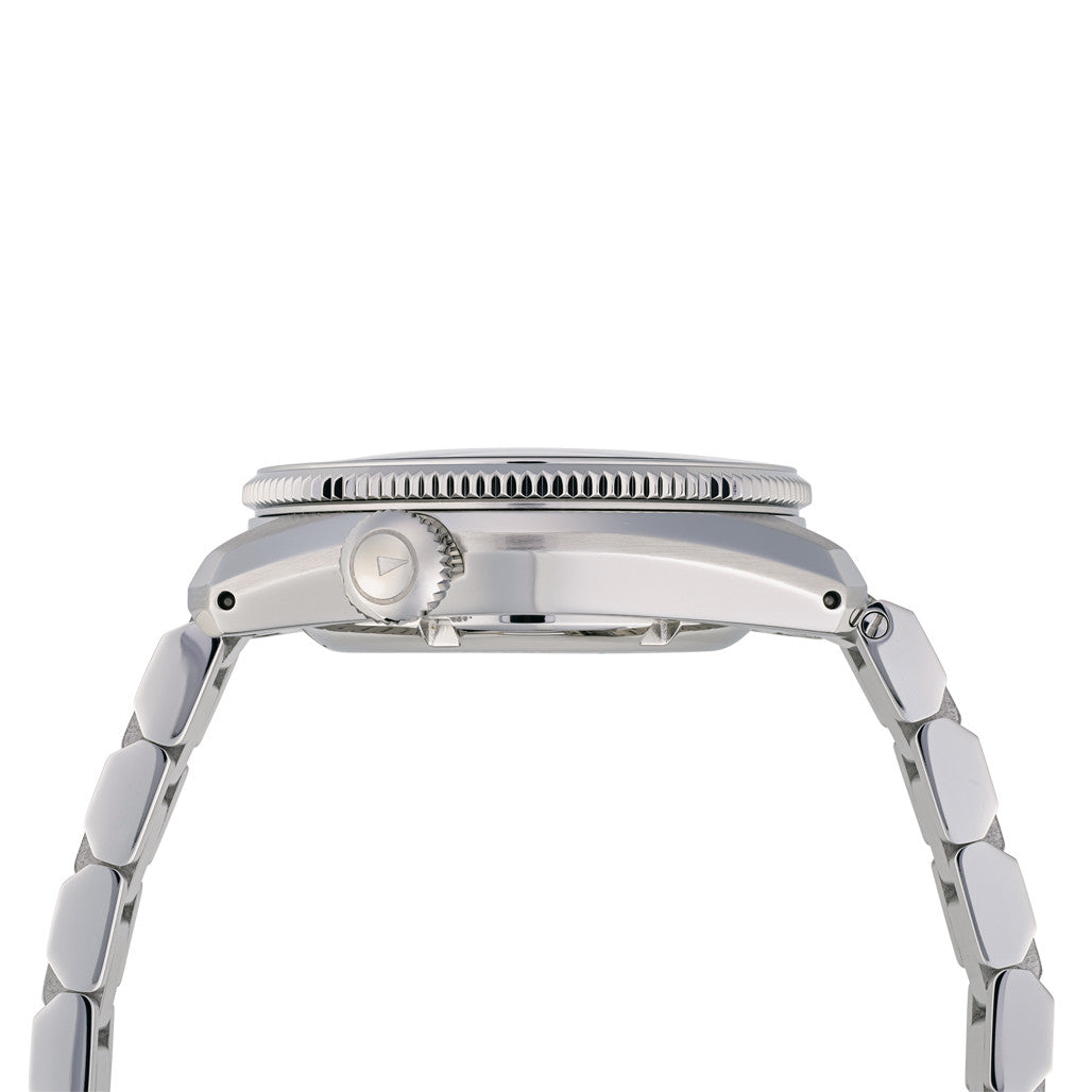 Islander JFK Automatic GMT Watch with White Cloud Dial and Pepsi Bezel #ISL-206