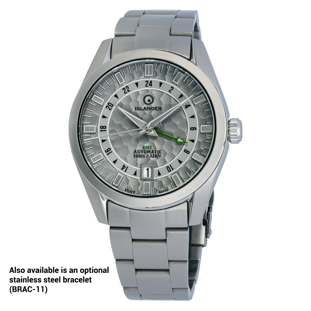 Islander Melville GMT with Grey Hammer Dial #ISL-212