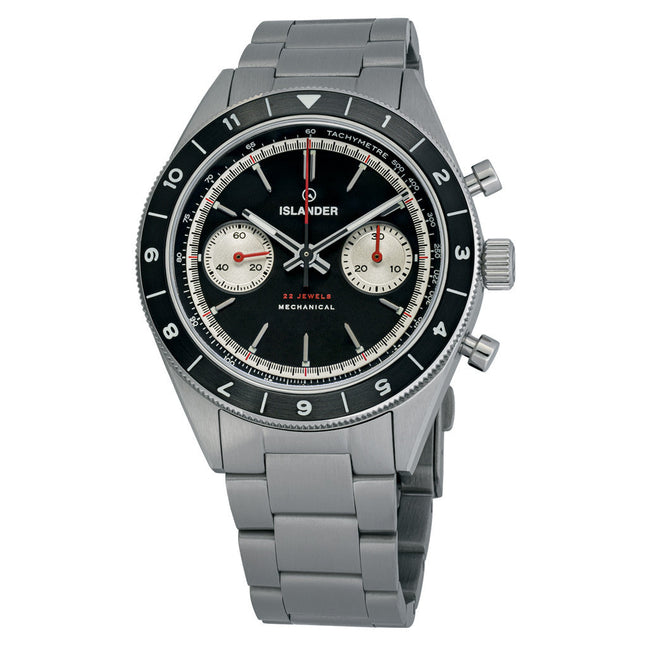 Islander Bridgehampton Racing Chronograph with Asphalt Black Dial ISL-234