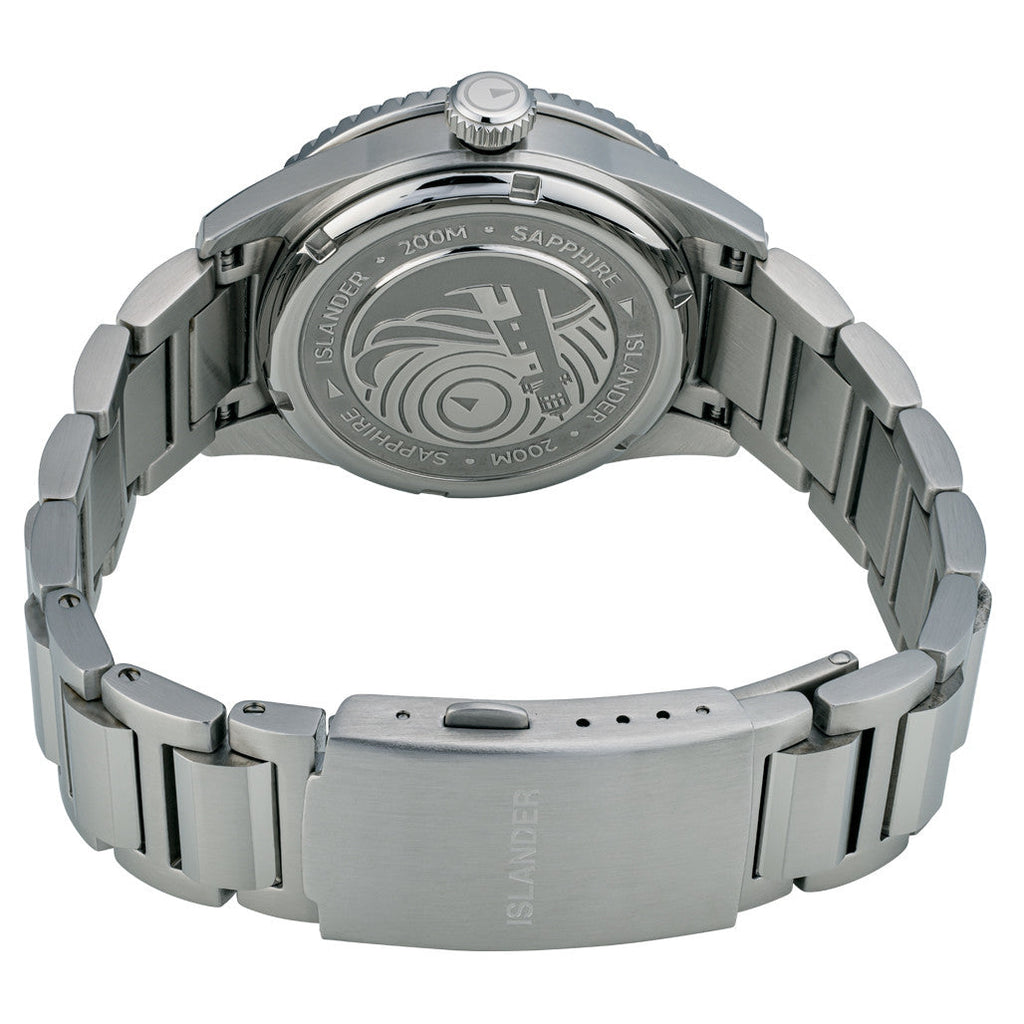 Islander Greenport 39mm Dive Watch with Sunburst Blue Dial #ISL-252
