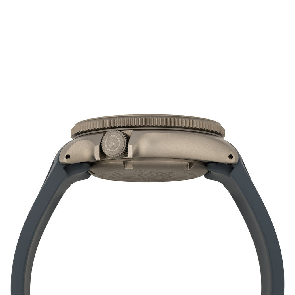 Islander Sands Point Titanium Diver with Grey Whale Tail Dial #ISL-259