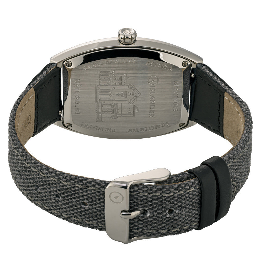 Islander Astoria Automatic Dress Watch with Ebony Black Dial #ISL-261