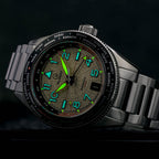 Islander Calabro GMT World Time Automatic Watch with Silver Dial #ISL-317