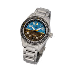 Islander Calabro GMT World Time Automatic Watch with Attitude Indicator Dial #ISL-318