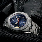 Islander Red October V2 Dive Watch with Radiant Blue Dial #ISL-323
