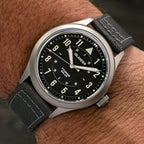 Islander Babylon HV1000 Titanium Solar Field Watch with Charcoal Dial #ISL-336