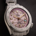 Islander JFK Automatic GMT Watch with Cherry Blossom Dial #ISL-337
