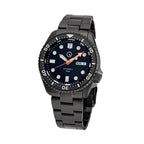 Islander Black Dial Automatic Dive Watch with DLC Case and Bracelet, AR Sapphire Crystal, and Luminous Ceramic Bezel Insert #ISL-34