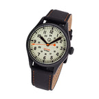 Islander Mitchel Black DLC Automatic Field Watch with Luminous Dial #ISL-83