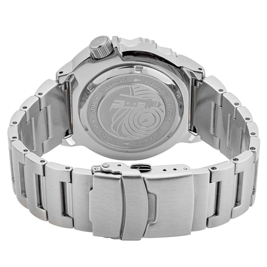 Islander Orange Dial Automatic Dive Watch with AR Double Dome Sapphire Crystal, and 120-click Bezel #ISL-94