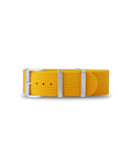 Lemon Yellow Woven Nylon Strap 18mm