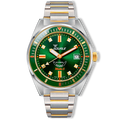 Squale Matic S Two Tone Green Bracelet, Squale ref MATICGGRGR.SSBI, product image 1