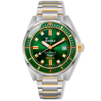 Squale Matic S Two Tone Green Bracelet, Squale ref MATICGGRGR.SSBI, product image 1