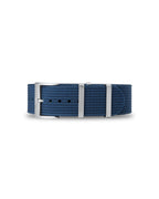 Marine Blue Woven Nylon Strap 20mm