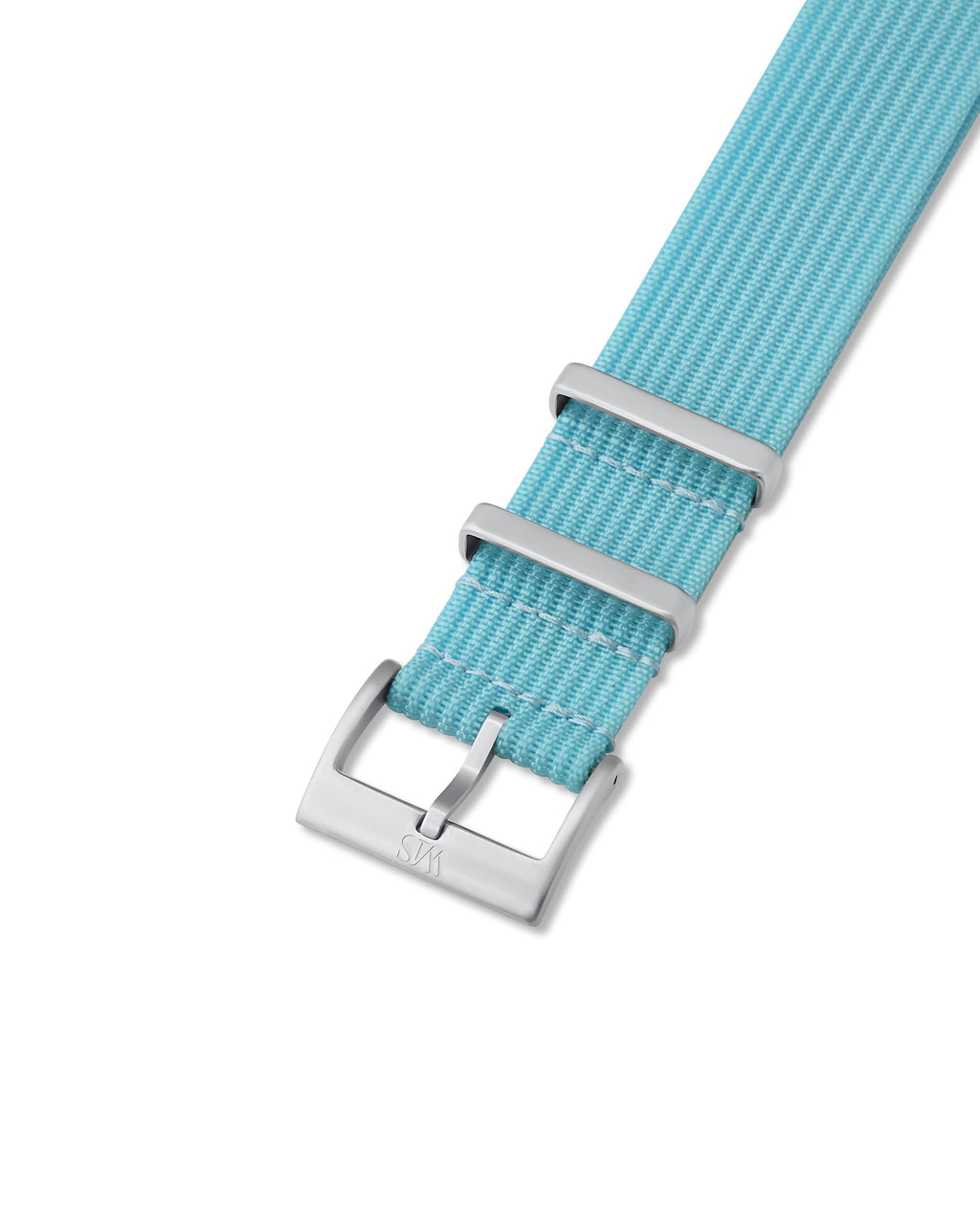 Miami Blue Woven Nylon Strap 20mm
