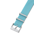 Miami Blue Woven Nylon Strap 22mm