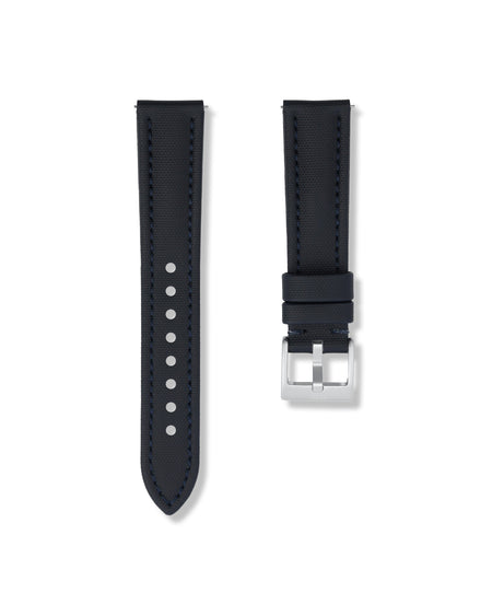 Midnight Blue Sailcloth Strap 20mm