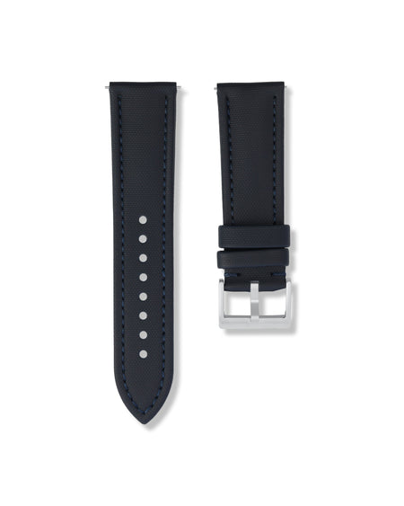 Midnight Blue Sailcloth Strap 24mm