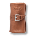 Squale Triple Travel Pouch - Tan Leather, Squale ref BOX-008, product image 1