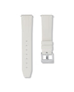 Polar White Quick Release Rubber Strap 21mm