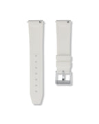 Polar White Quick Release Rubber Strap 20mm