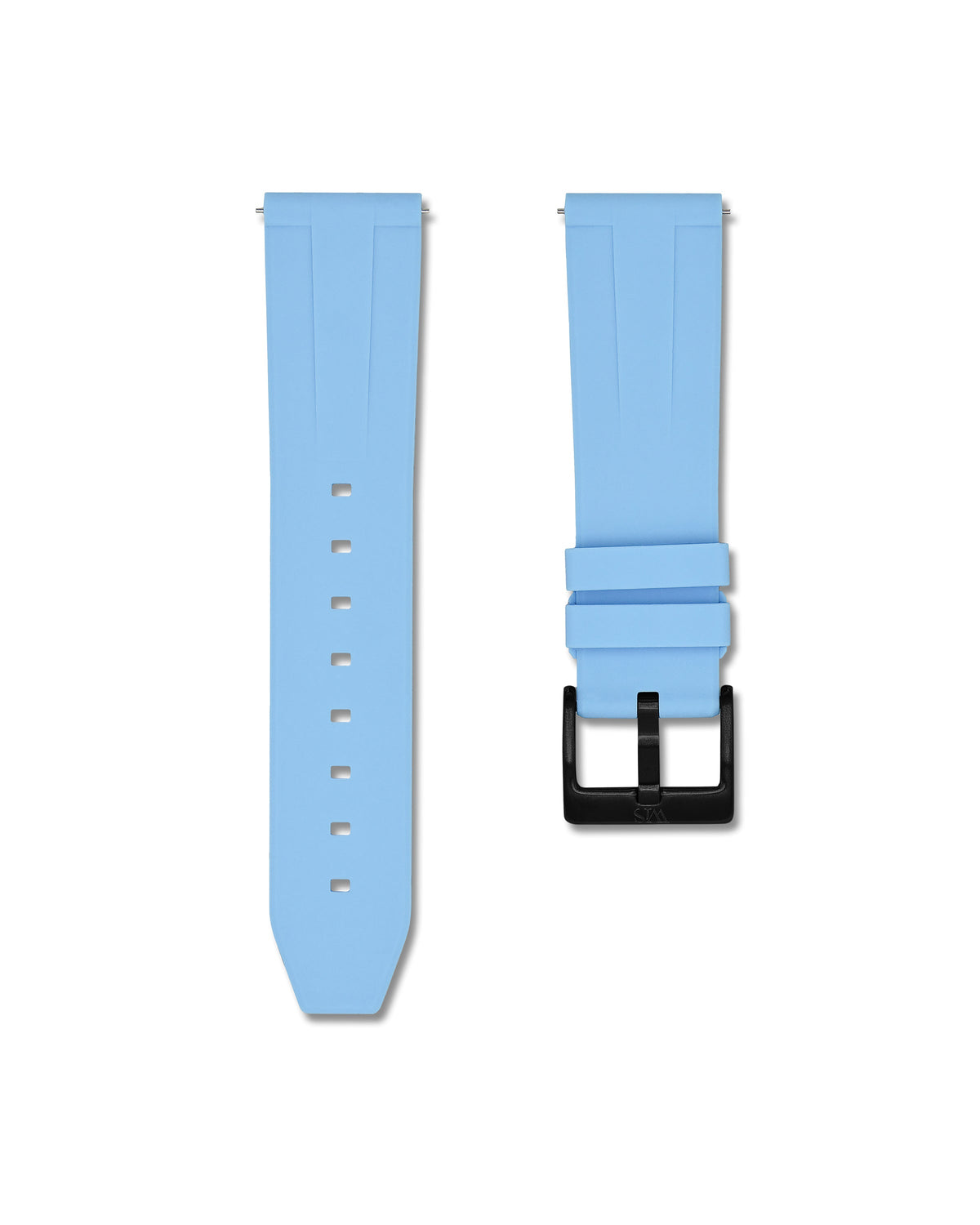 Miami Blue Quick Release Rubber Strap 22mm